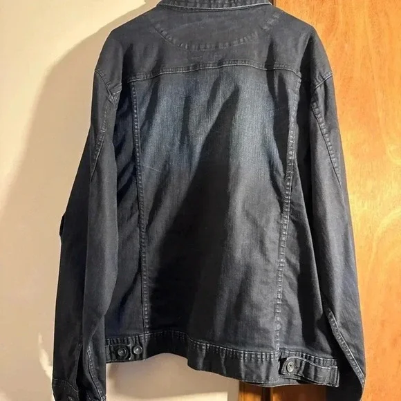 Men’s Vintage RocaWear Denim Blue Jean Jacket Size 48 - Picture 6 of 9